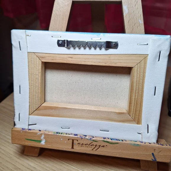 Floating Cloud Mountainside Hand-painted Canvas - Picture 7 of 8